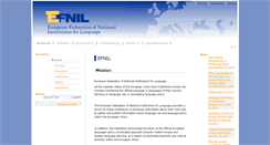 Desktop Screenshot of efnil.org